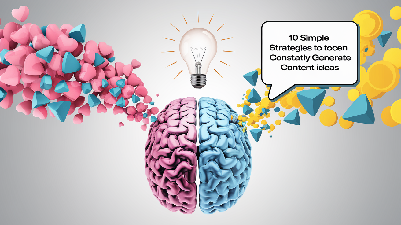 10 Simple Strategies to Constantly Generate New Content Ideas