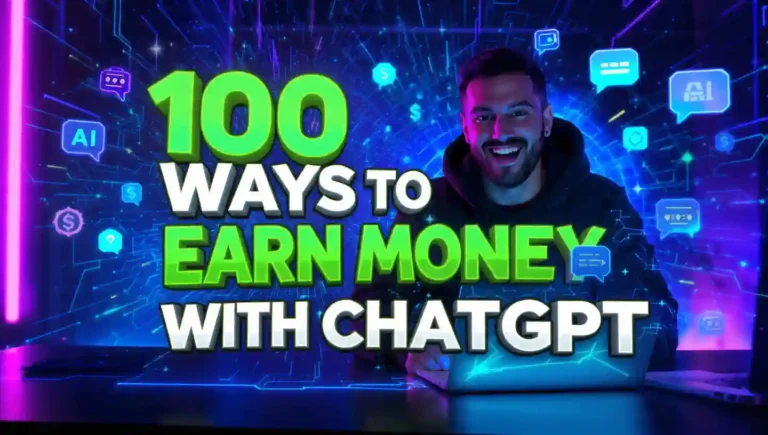 100 WAYS TO EARN MONEY WITH CHATGPT