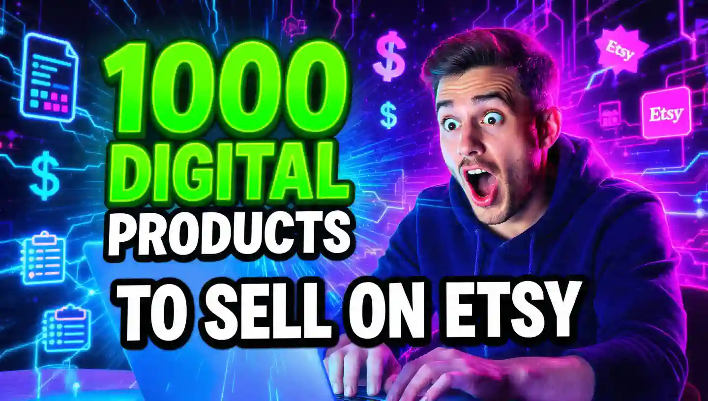 1000 digital products to start selling on etsy.com