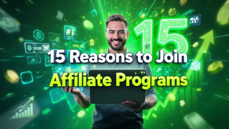 15 Reasons to Join Affiliate Program