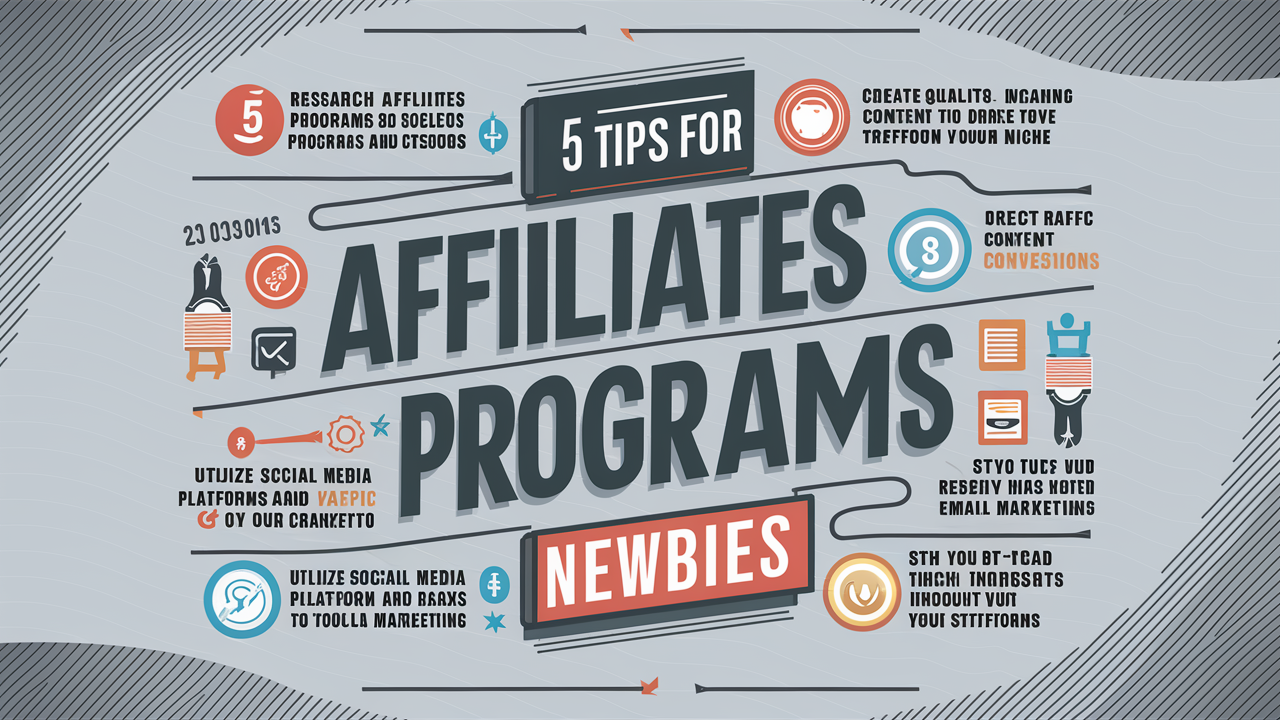 5 Tips For Affiliates Programs Newbies