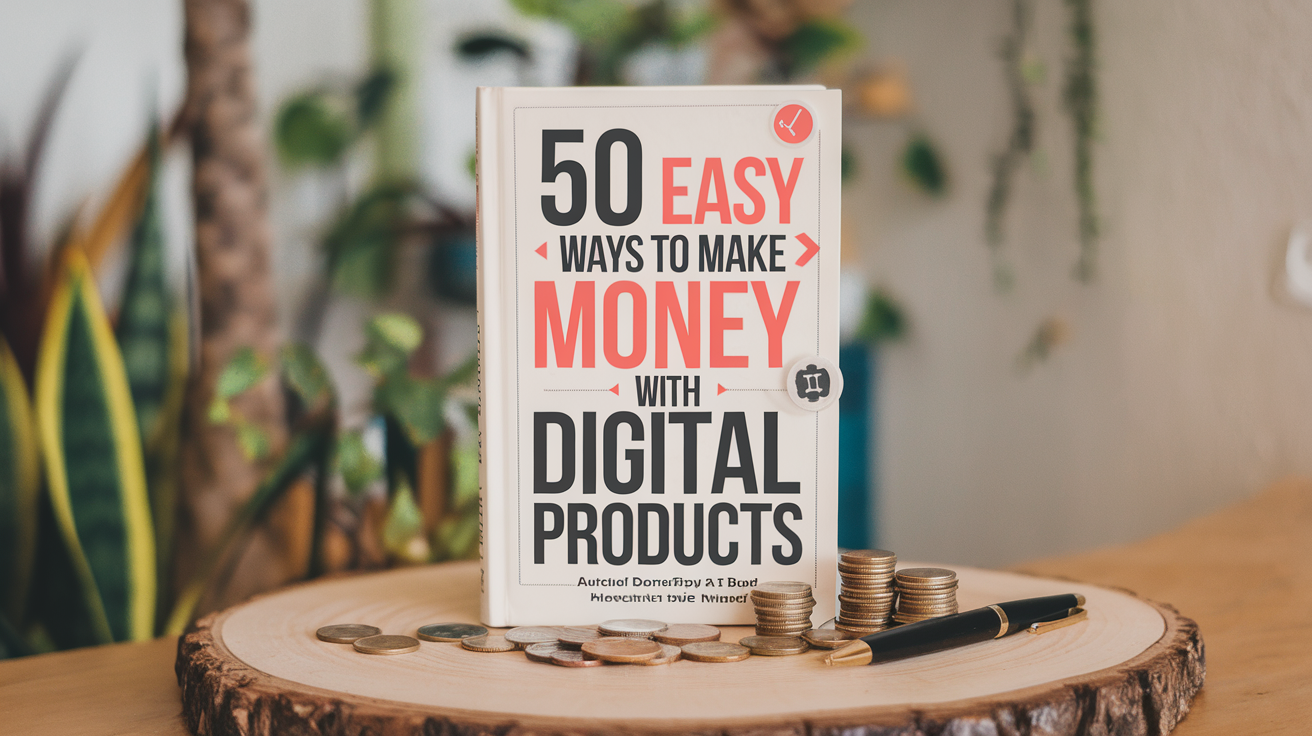 50 Easy Ways to Make Money with Digital Products