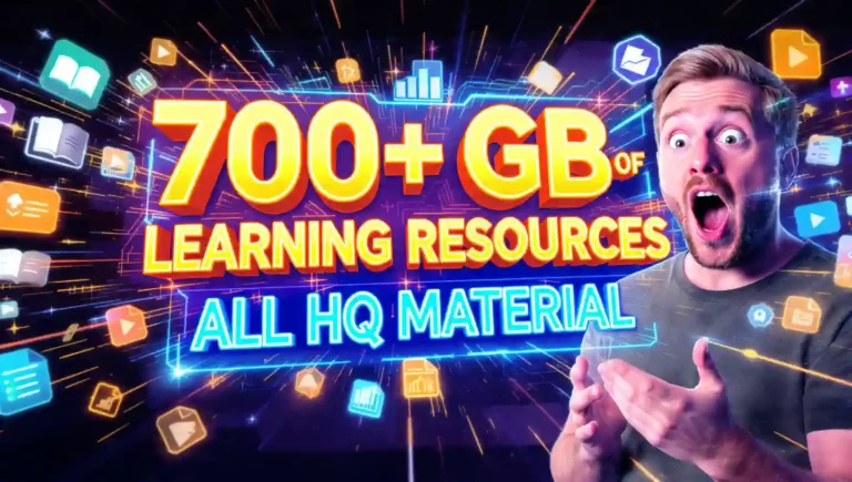 MORE THAN 700+ GB OF UDEMY COURSES ALL HQ STUFF INCLUDED