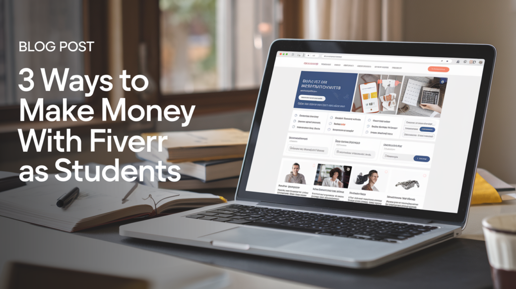 3 Ways to Make Money with Fiverr as Students