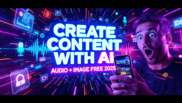 Create complete content with artificial intelligence (audio + image) Shorts – Reels for free 2025