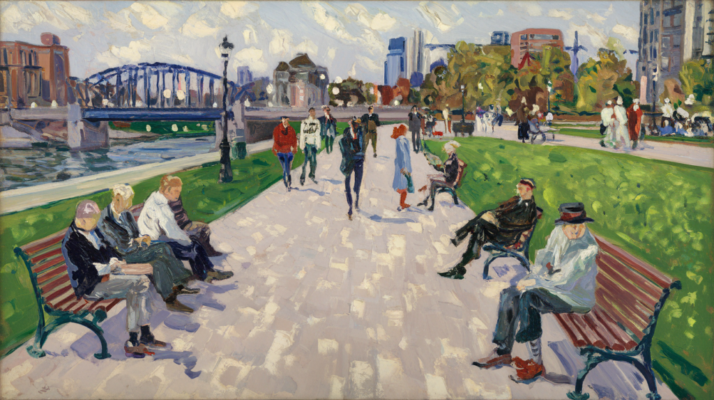 A Sunday Afternoon on the Island of La Grande Jatte" by Georges Seurat