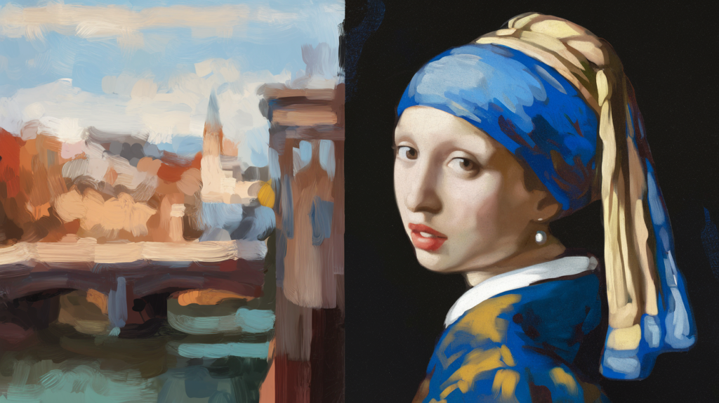 The Girl with a Pearl Earring" by Johannes Vermeer