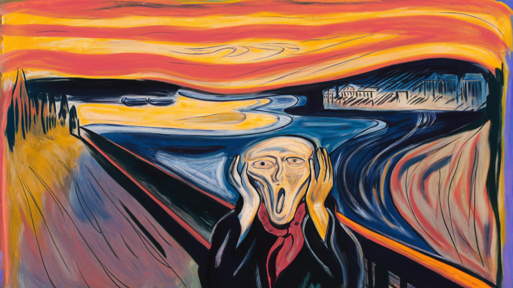 "The Scream" by Edvard Munch