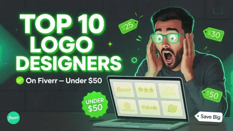 Top 10 Logo Designers on Fiverr Under $50