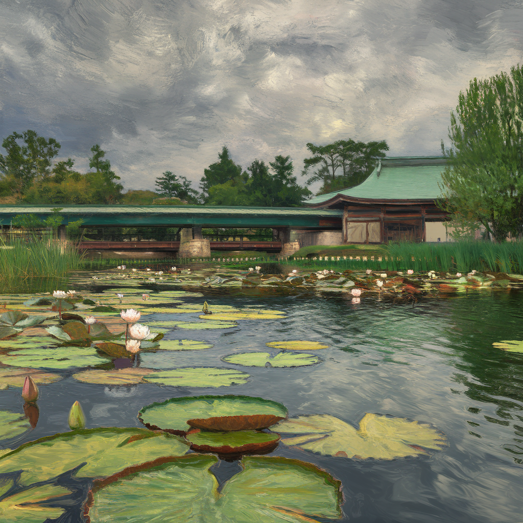 "Water Lilies" by Claude Monet