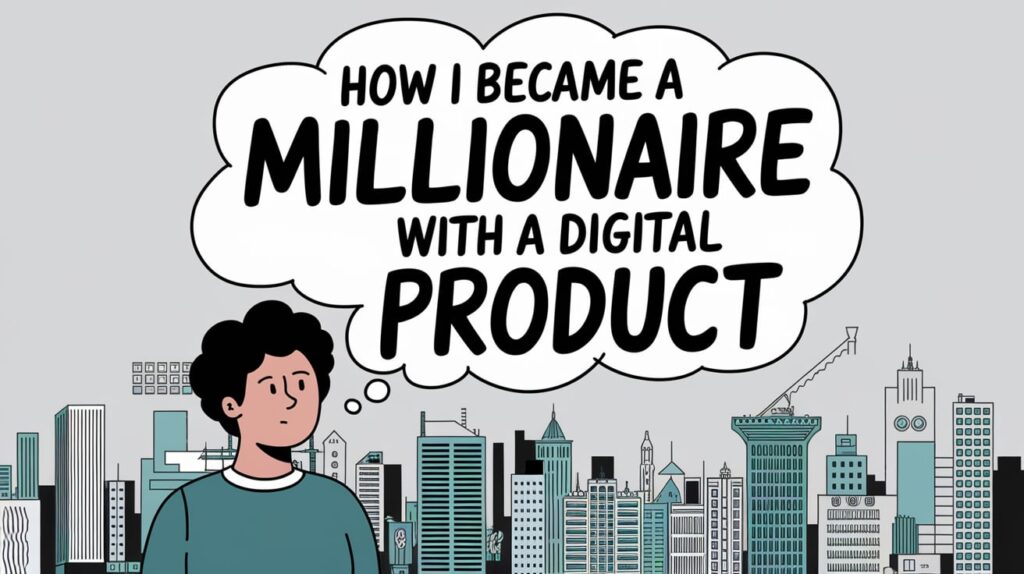 How To Become A Millionaire with digital product