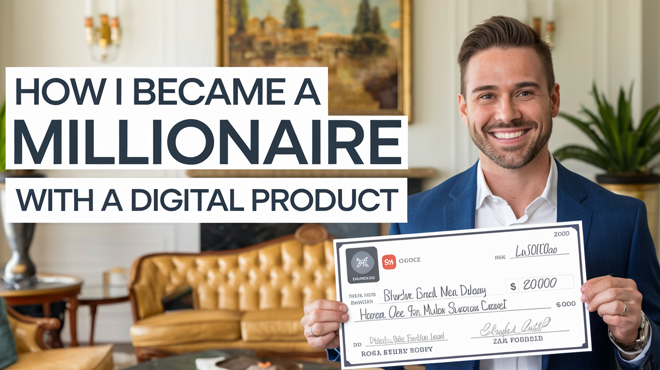 How i Become A Millionaire with digital product