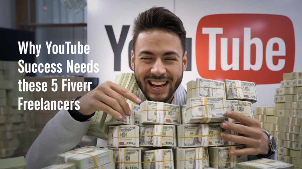 Why YouTube Success Needs These 5 Fiverr Freelancers