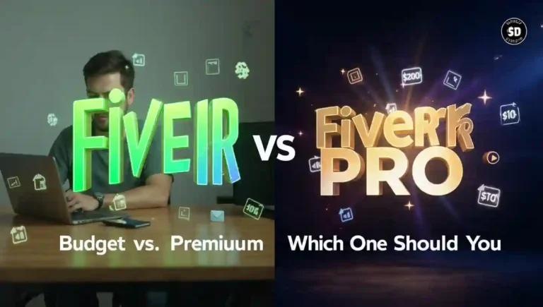 what the differnce betwen fiverr and fiver pro