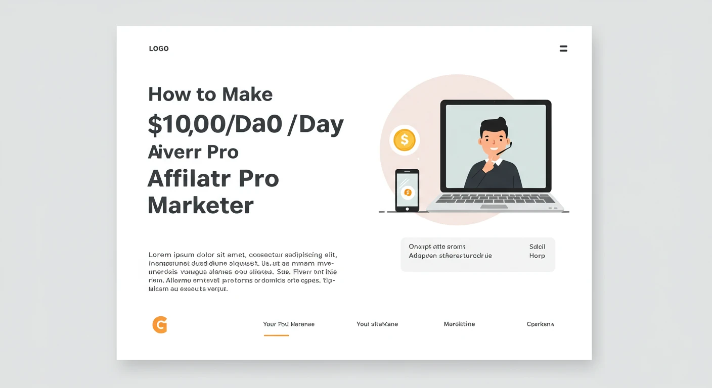 How to Mak1000Day as a Fiverr Pro Affiliate Markete