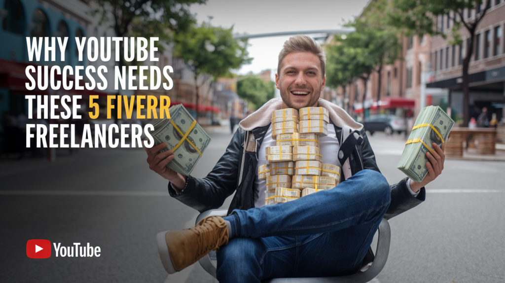 Why YouTube Success Needs These 5 Fiverr Freelancers