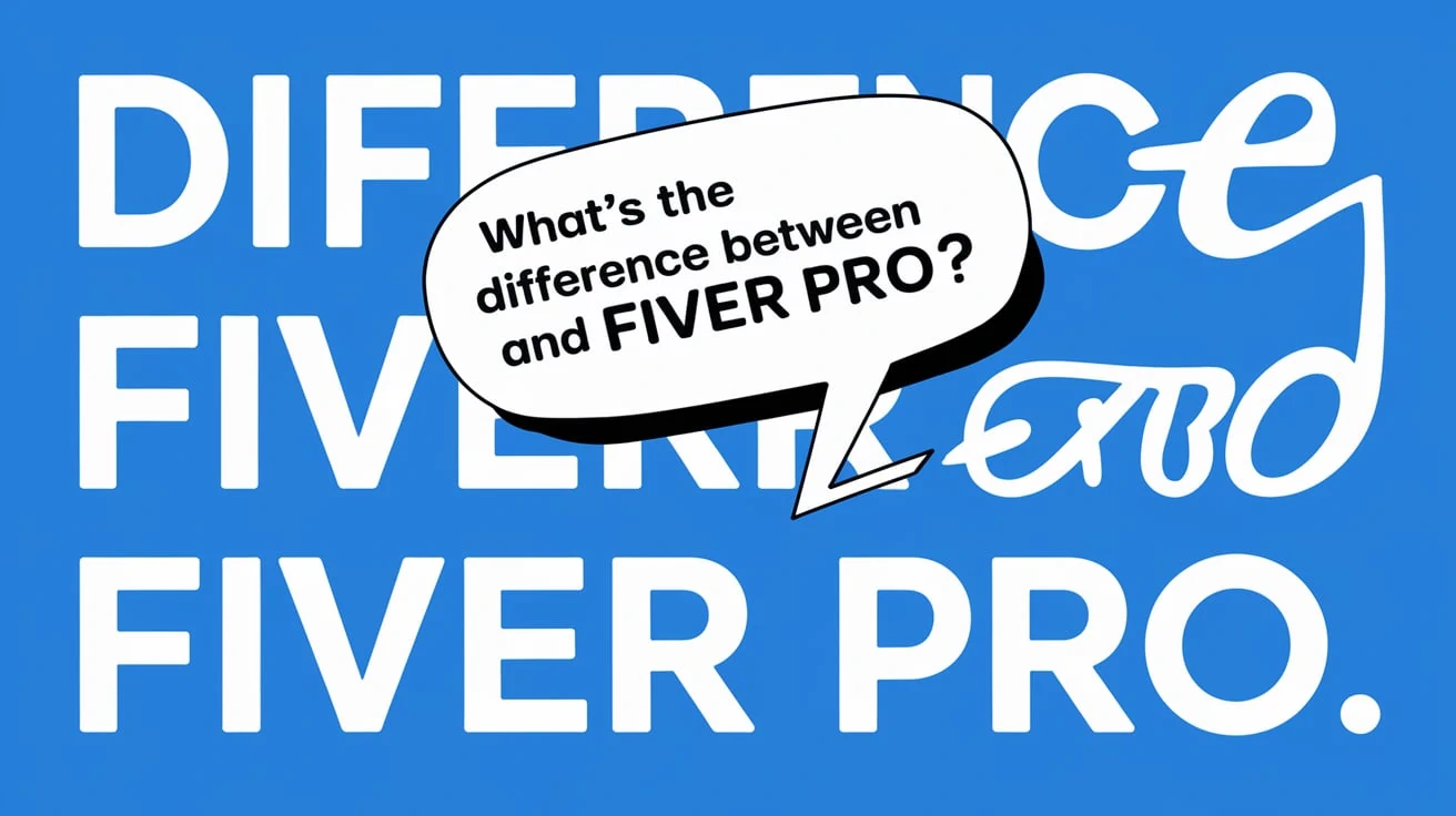 what the differnce betwen fiverr and fiver pro