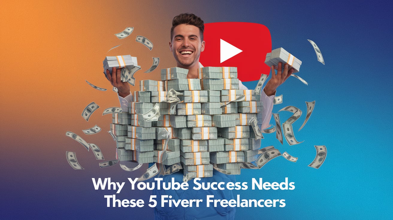 Why YouTube Success Needs These 5 Fiverr Freelancers