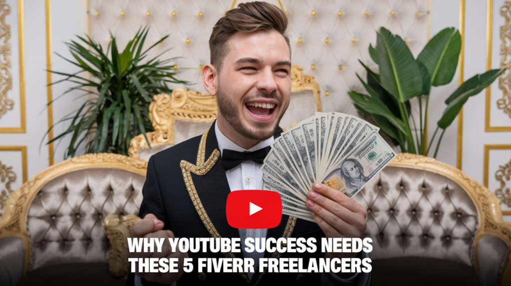 Why YouTube Success Needs These 5 Fiverr Freelancers