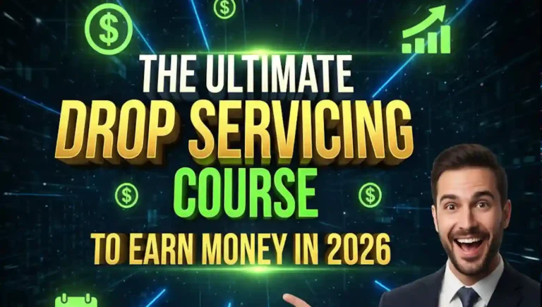 The Ultimate Drop Servicing Course to Earn Money in 2026