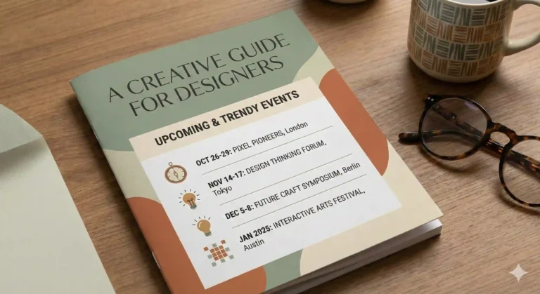 a list of upcoming and trendy events : A Creative Guide for Designers