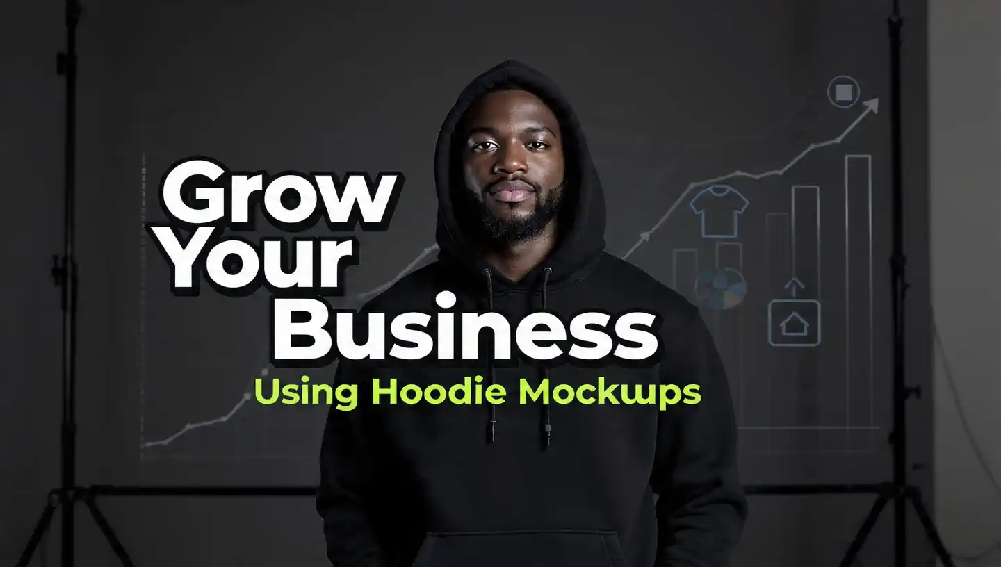 How Your Business Will Grow with a Blank Black Male Hoodie Mockup