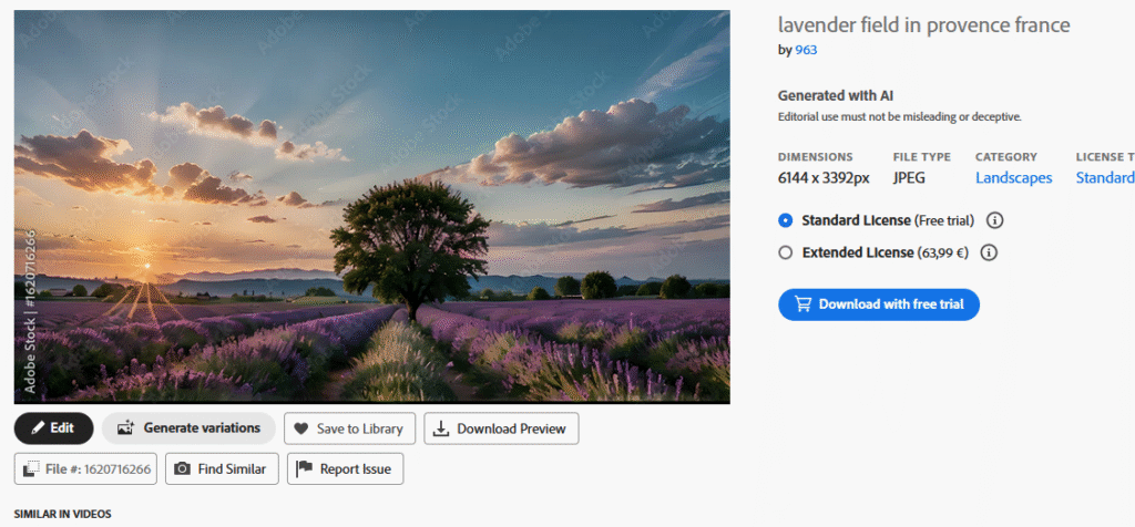 lavender field in provence france 
