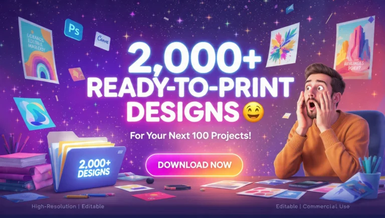 2,000+ Ready-to-Print Designs for Your Next 100 Projects