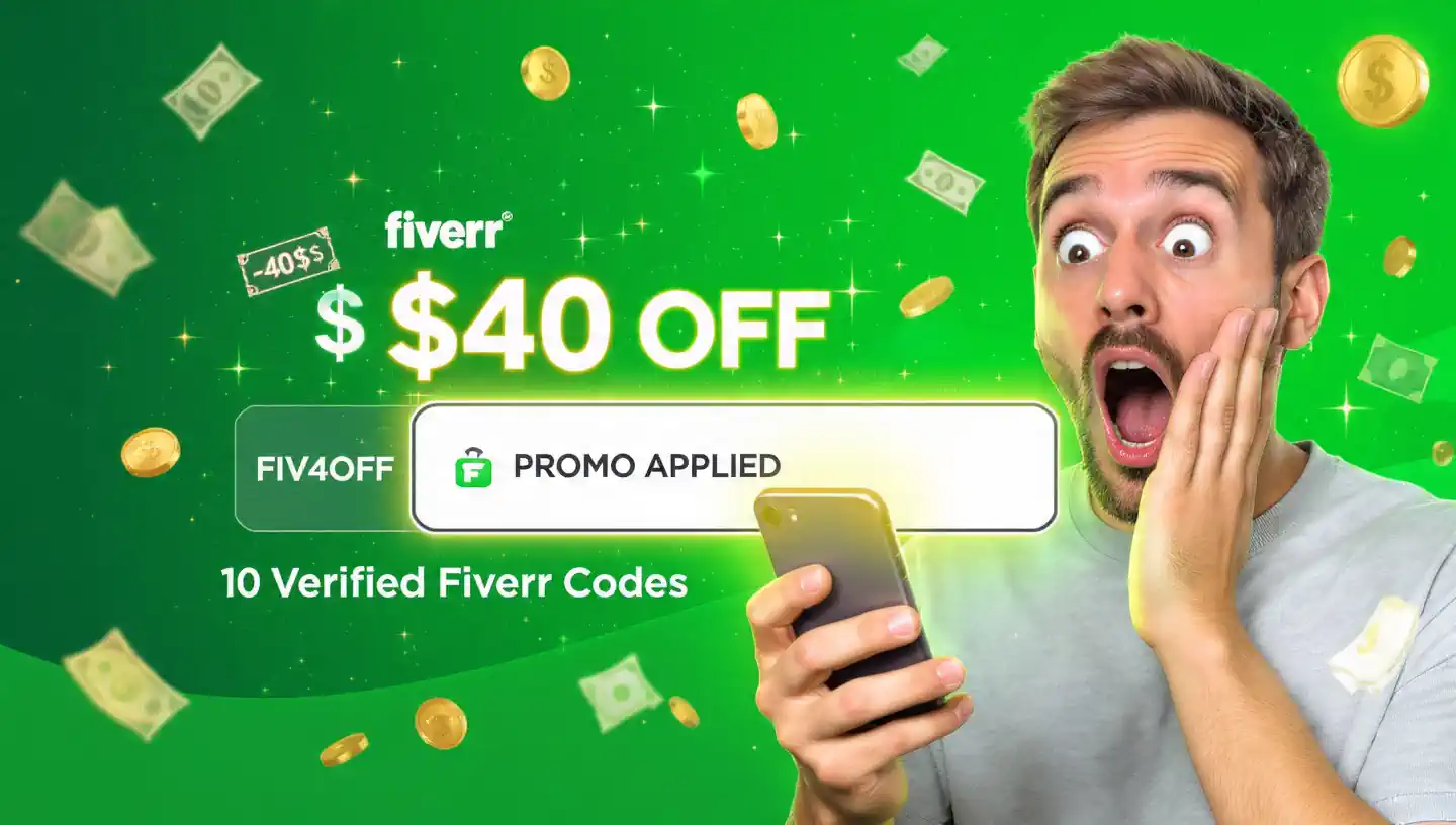 Fiverr Promo Codes - $40 Off (10 Verified)2