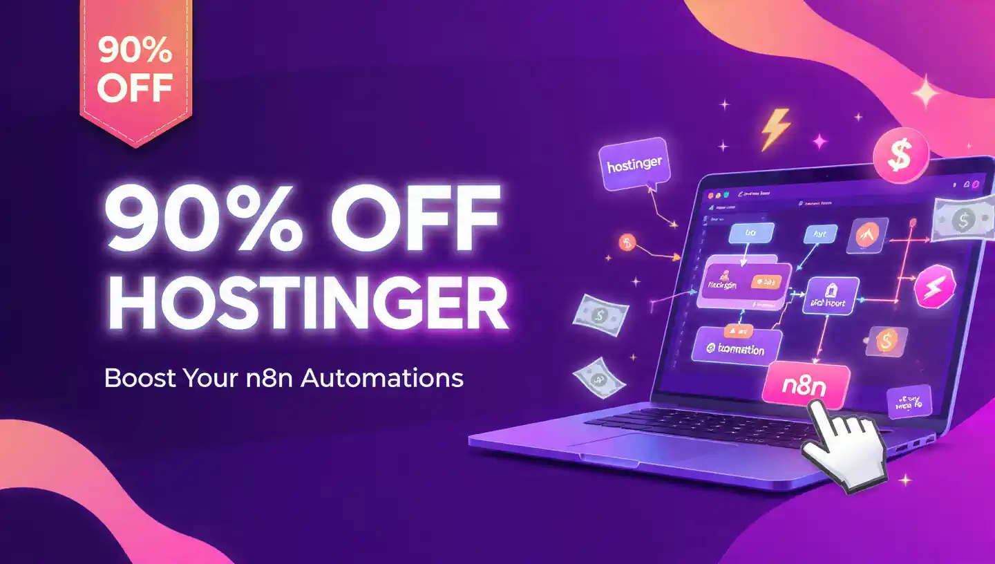 Get 90% Off n8n with Hostinger – Automate Everything for Less!