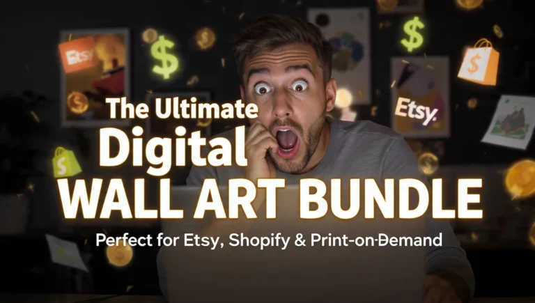 The Ultimate Digital Wall Art Bundle – Perfect for Etsy, Shopify & Print-on-Demand