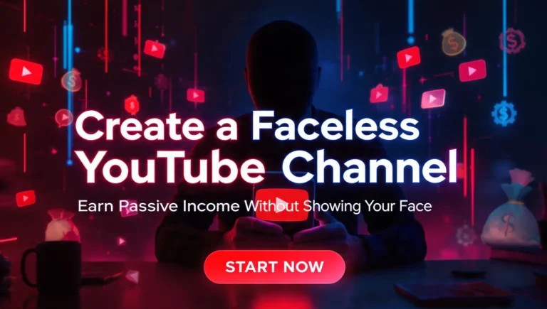 How to create Faceless You tube channel