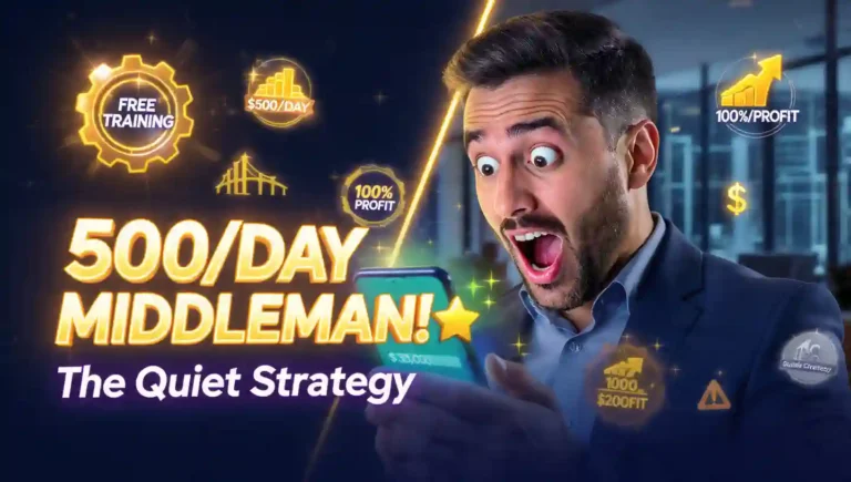 The $500/Day “Middleman” Strategy No One is Talking About