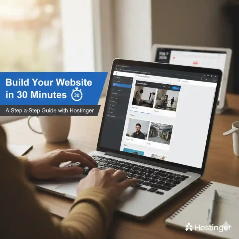 Build Your Website in 30 Minutes: A Step-by-Step Guide with Hostinger