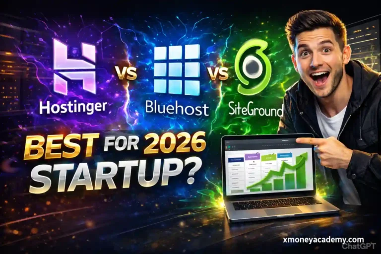 Hostinger vs. Bluehost vs. SiteGround Which is Best for a 2026 Startup