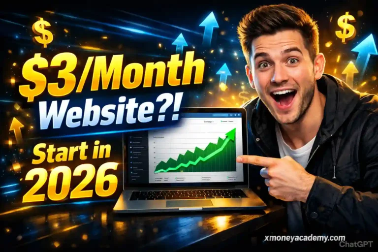 How to Start a Profitable Website in 2026 for Under $3/Month