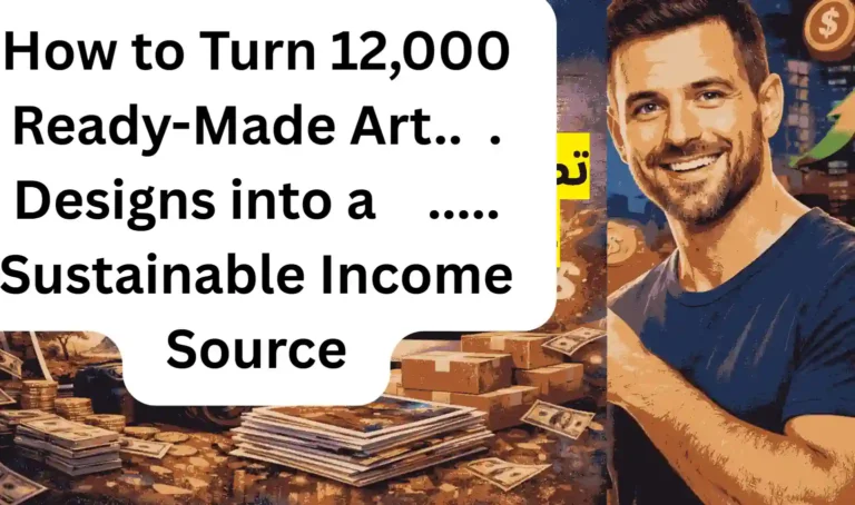 How to Turn 12,000 Ready-Made Art Designs into a Sustainable Income Source (Complete Guide)