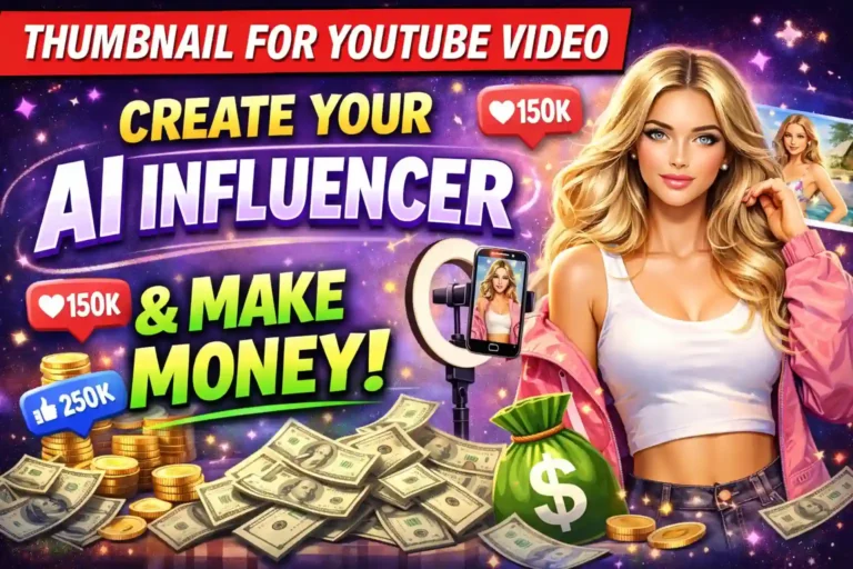 Create Your AI Influencer & Make Money