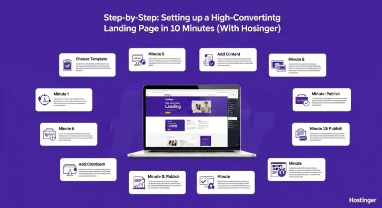 Step-by-Step Setting up a High-Converting Landing Page in 10 Minutes (With Hostinger)