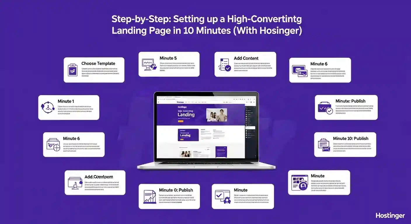Step-by-Step Setting up a High-Converting Landing Page in 10 Minutes (With Hostinger)
