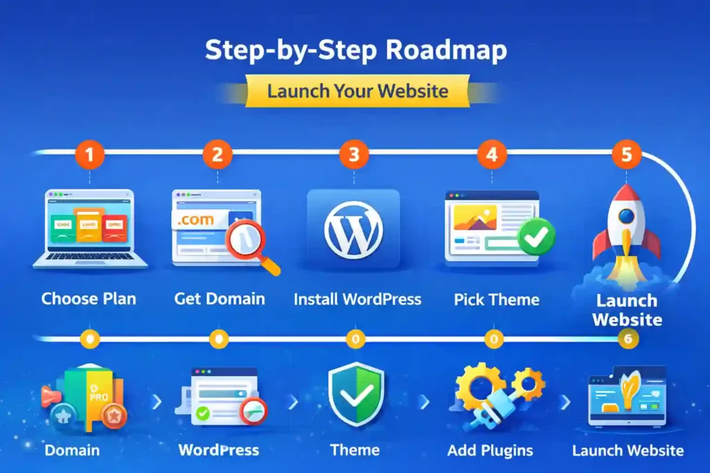 Step-by-Step Website Setup Process