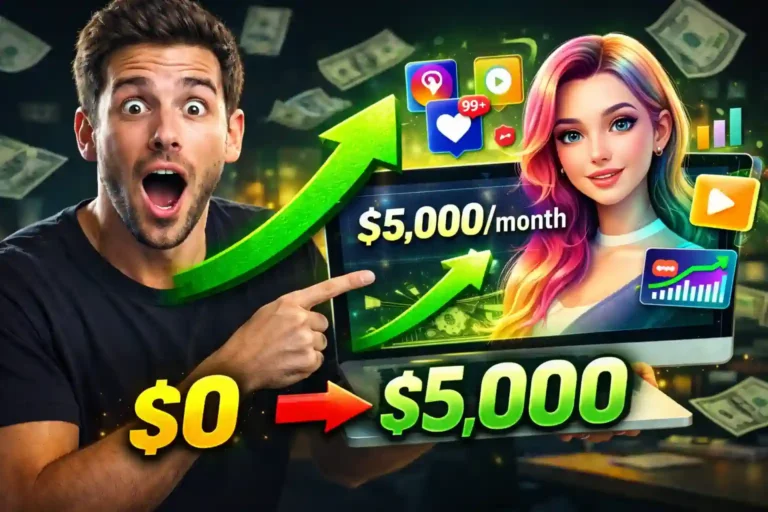 How Someone Built a $5k/Month Income With an AI Influencer