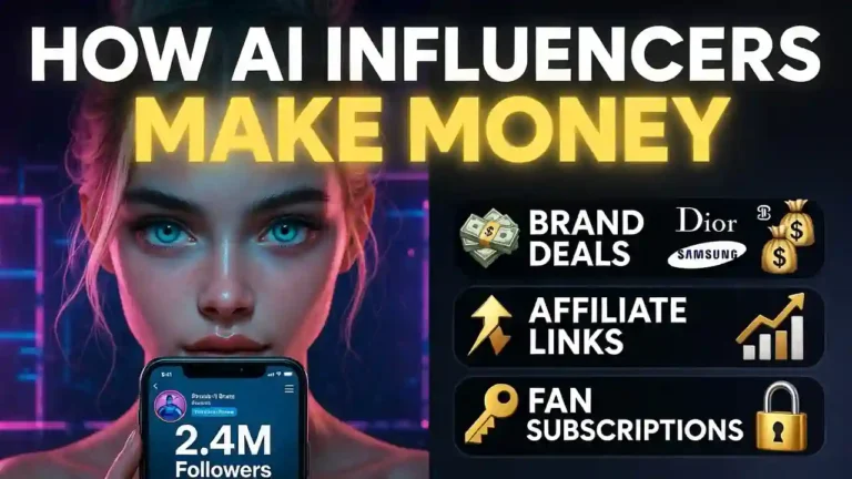 How AI Influencers Make Money