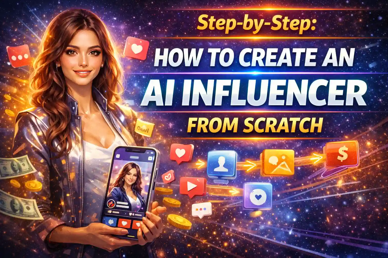 Step-by-Step How to Create an AI Influencer From Scratch
