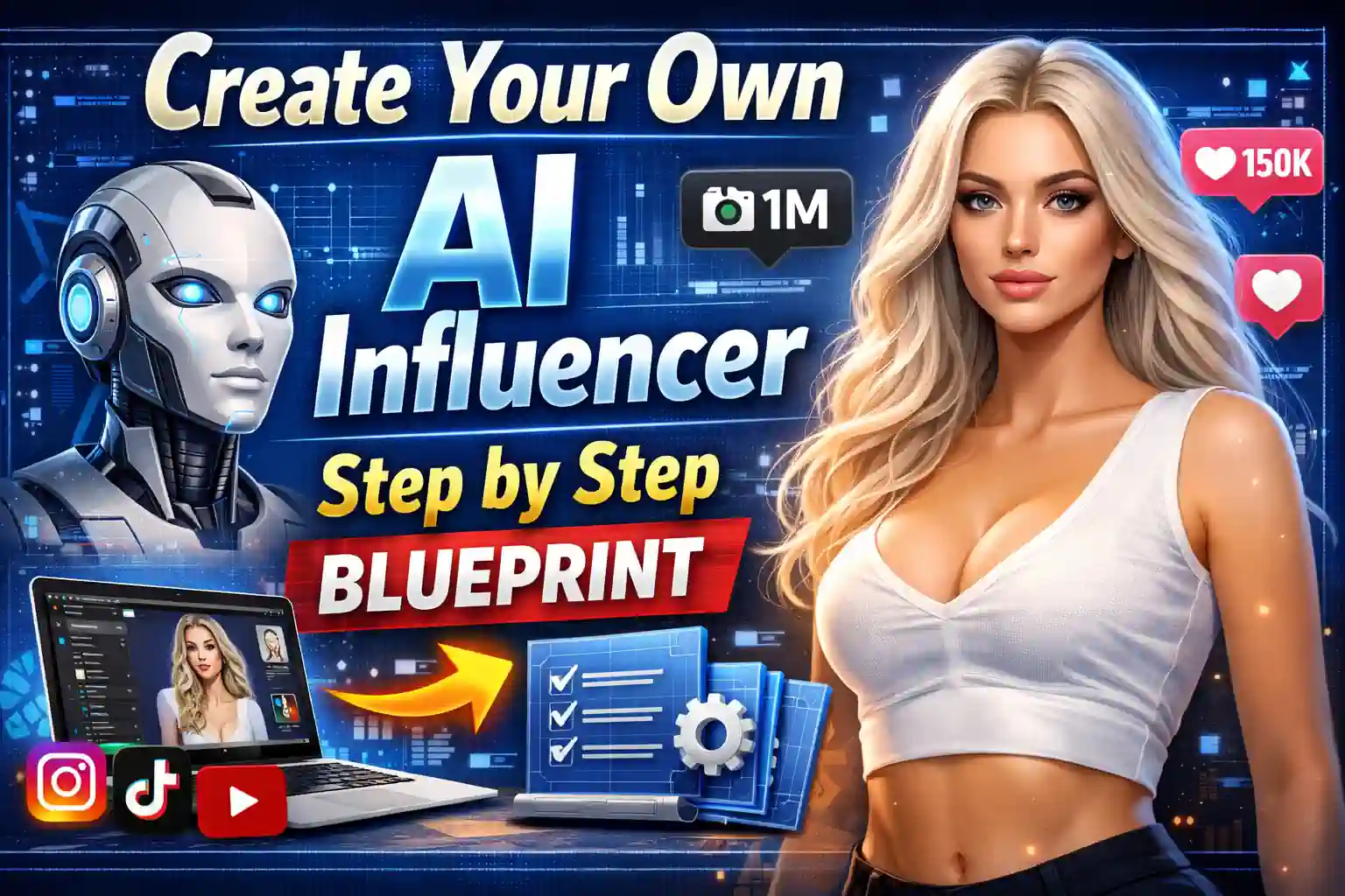 Create Your Own AI InfluencerStep by Step Blueprint