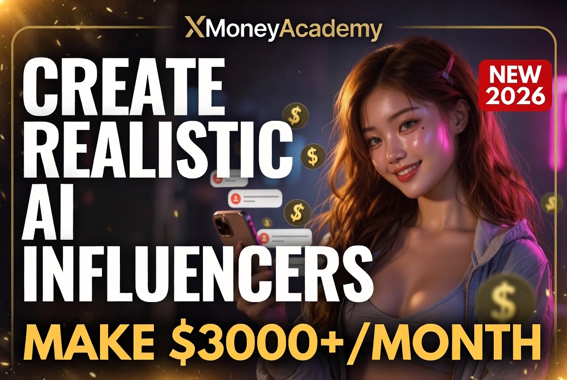 How to Create a Realistic AI Influencer Step by Step and Make Real Money in 2026: Inside the XMoneyAcademy AI Influencer Course