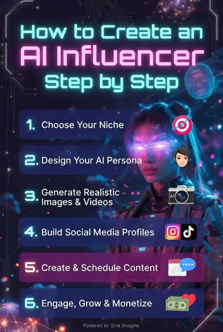 How to Create an AI Influencer Step by Step