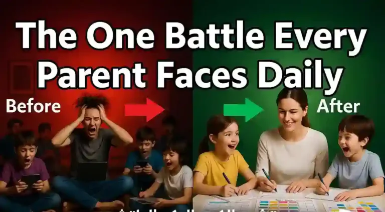 The One Battle Every Parent Faces Daily (And How to Win It Without Losing Your Mind)