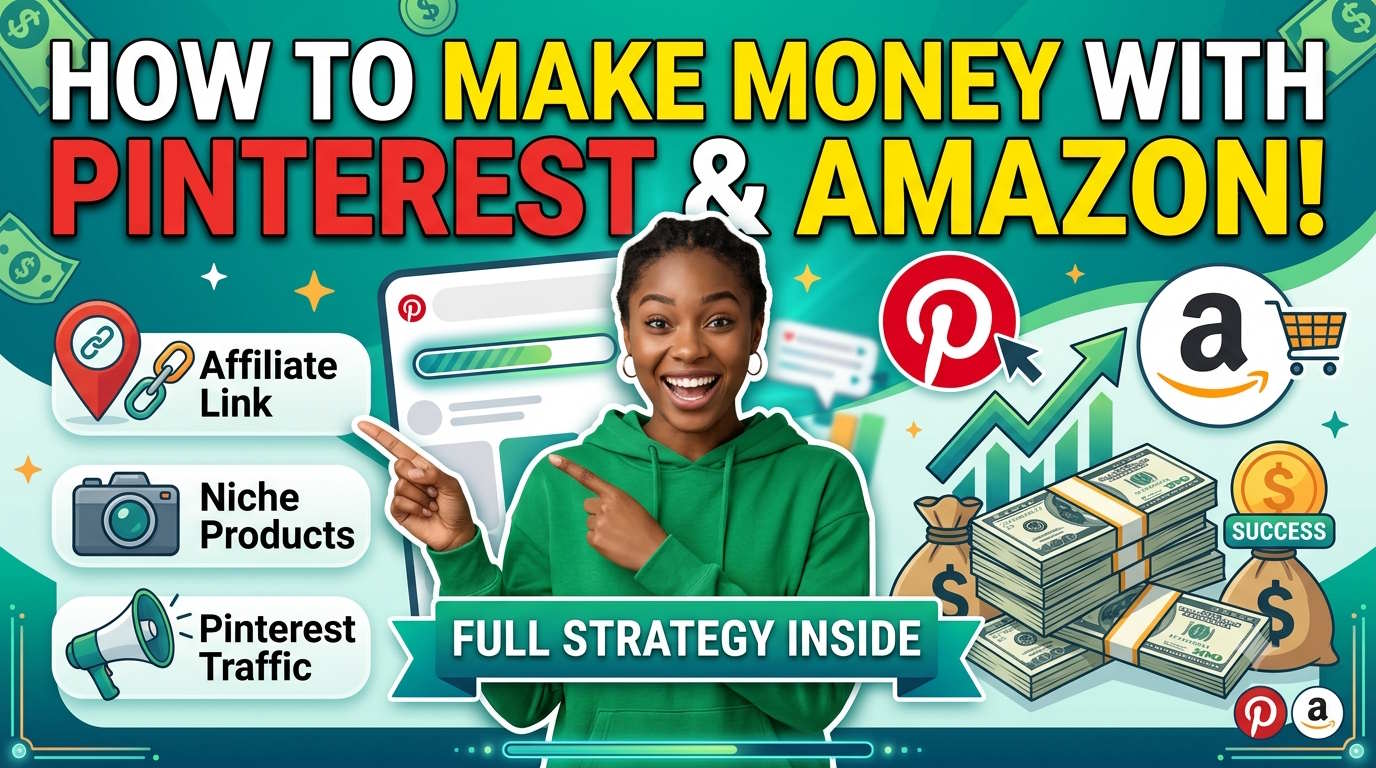 how to make money with pinterest and amazon