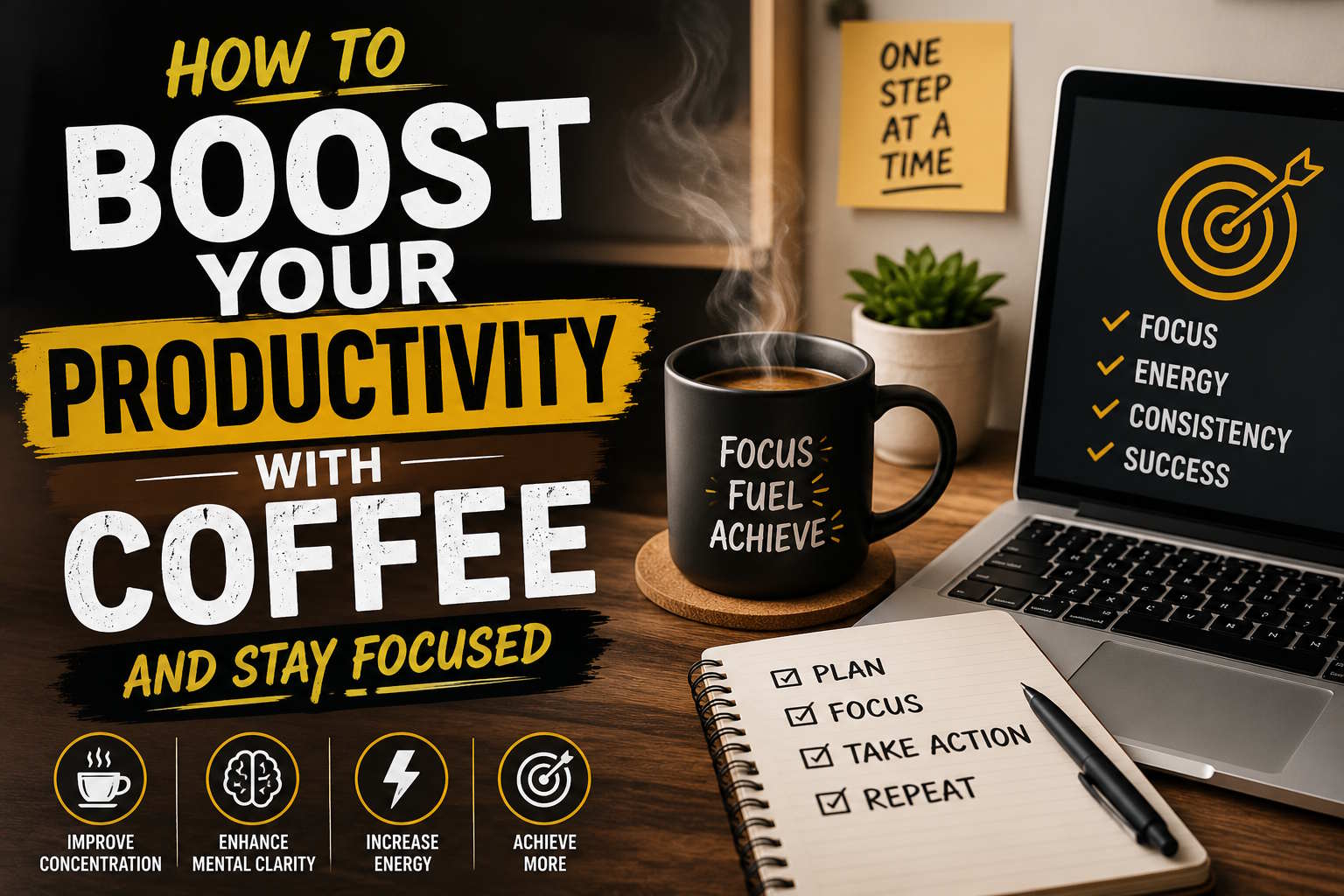 Boost your productivity with coffee
